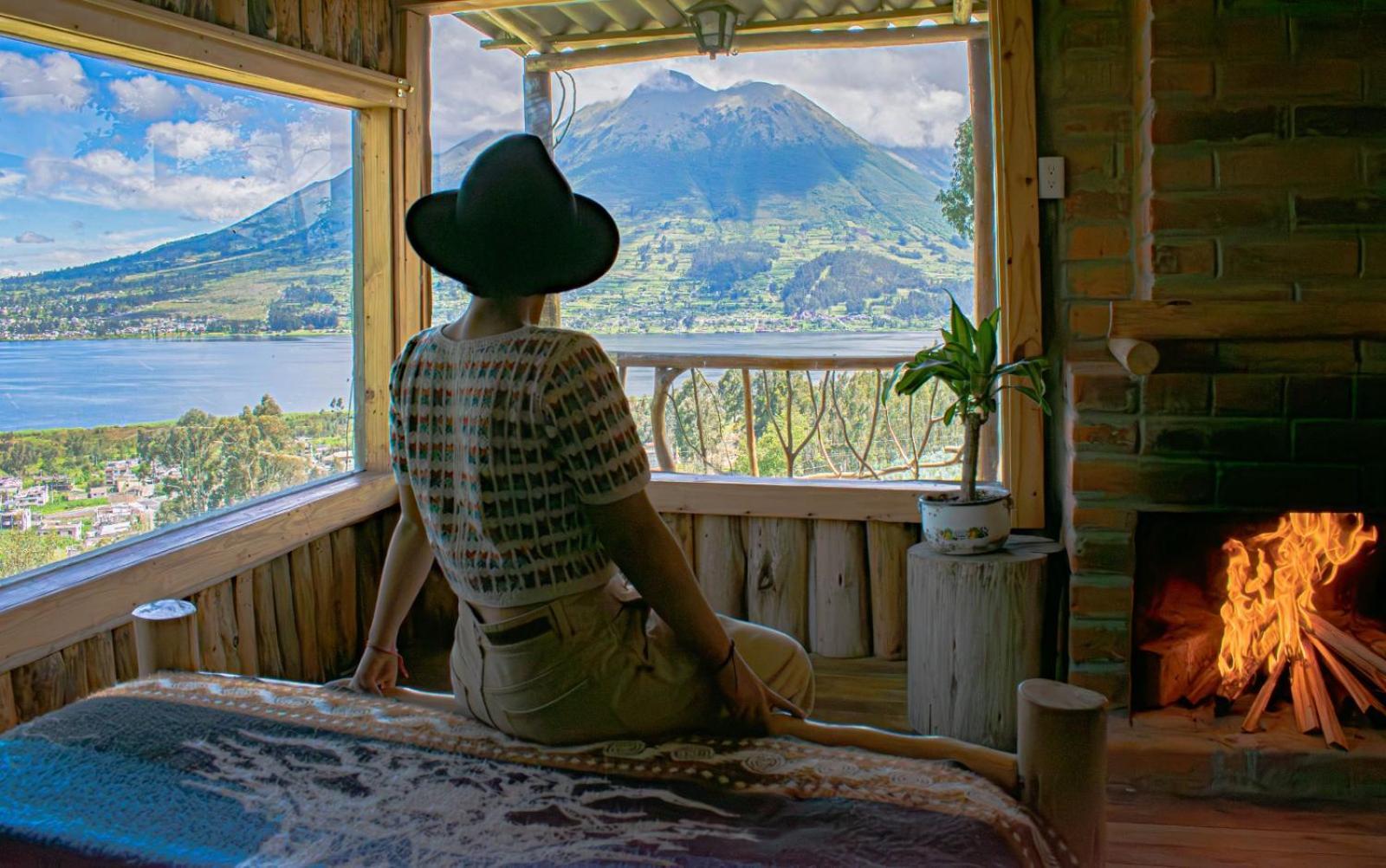 Cabanas Y Glampings Balcon Del Lago Otavalo Extérieur photo