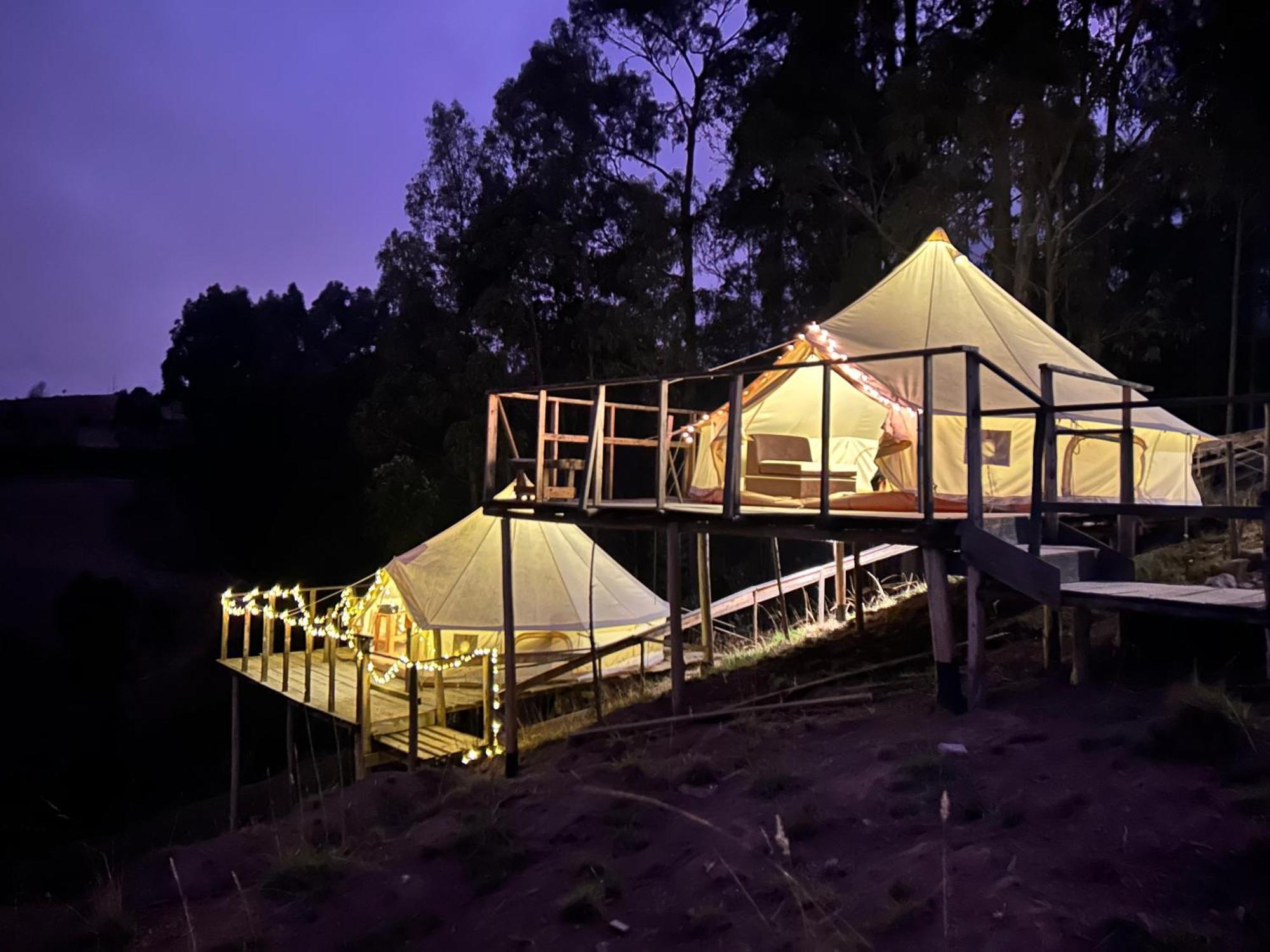 Cabanas Y Glampings Balcon Del Lago Otavalo Extérieur photo