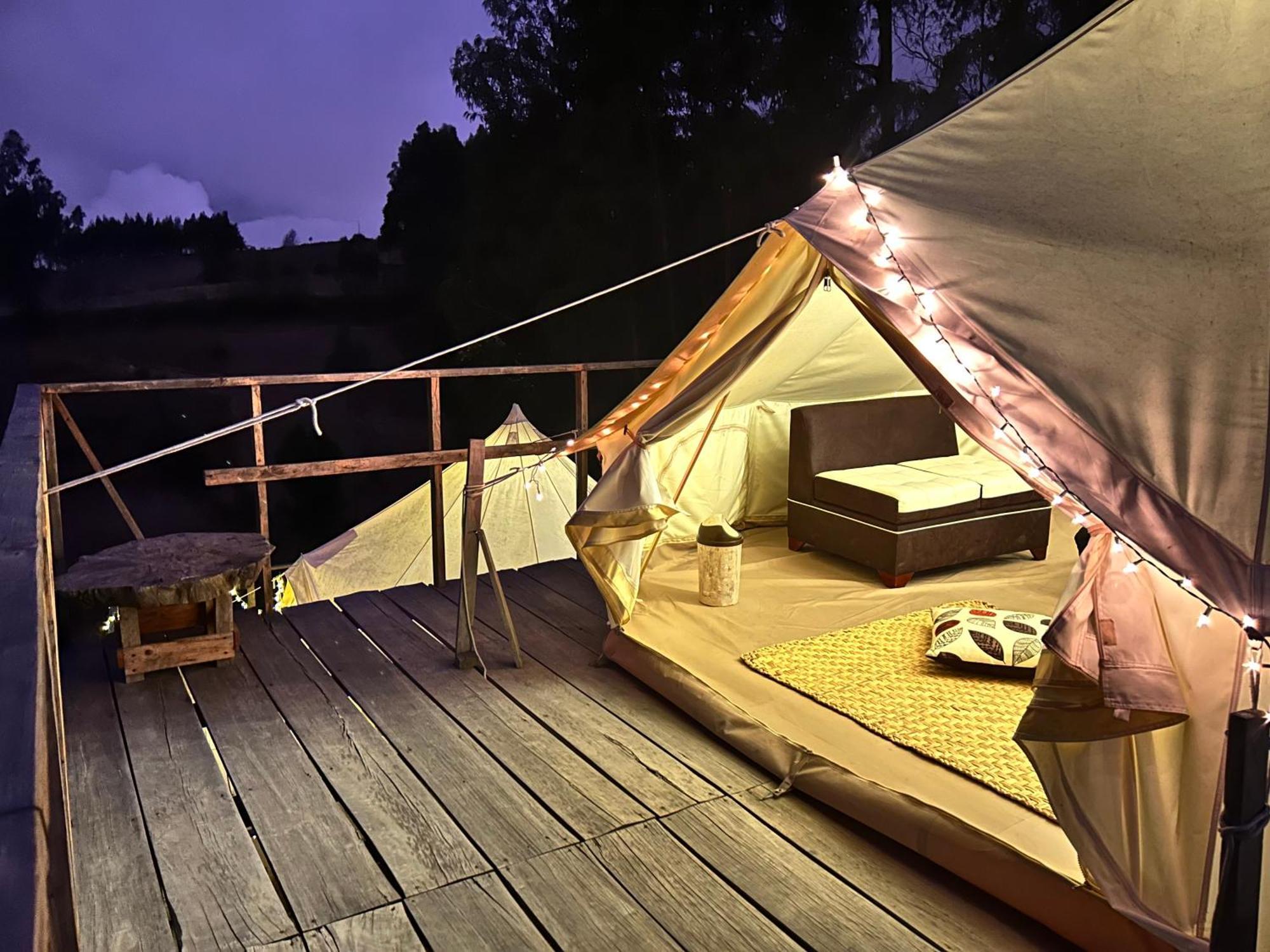 Cabanas Y Glampings Balcon Del Lago Otavalo Extérieur photo