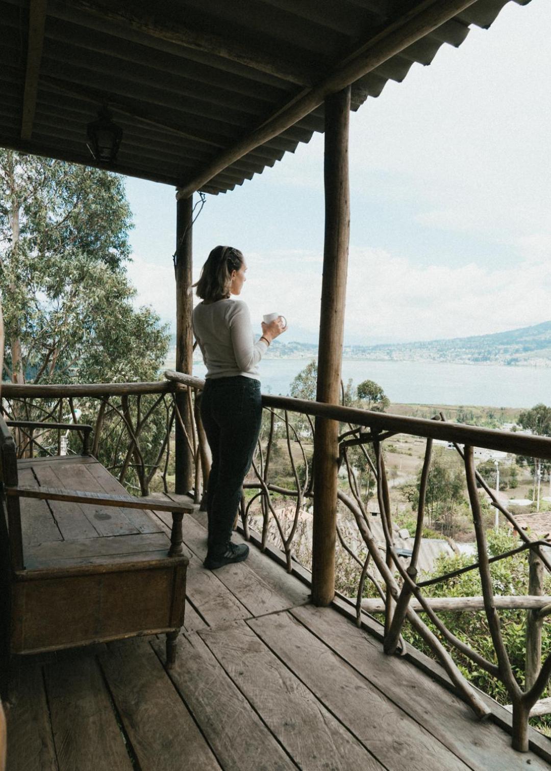 Cabanas Y Glampings Balcon Del Lago Otavalo Extérieur photo